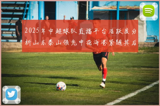 2025年中超球队直播平台活跃度分析山东泰山领先申花海港紧随其后